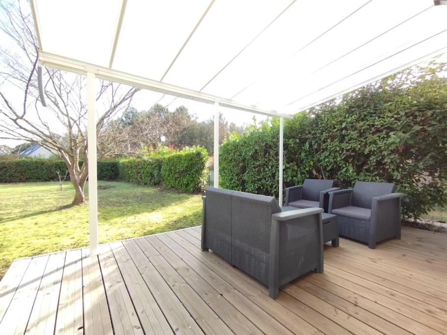 Logement Au Calme Avec Jardin Proche De Vannes Elven Exteriér fotografie